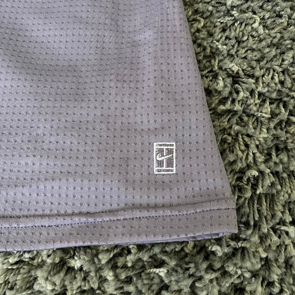 Nike Dry-Fit TN Vintage Tennis Skirt Dress with shorts sz Medium Purple - Picture 2 of 11